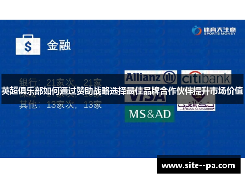 英超俱乐部如何通过赞助战略选择最佳品牌合作伙伴提升市场价值